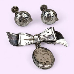 V. Birks Burkhardt Sterling Demi Parure